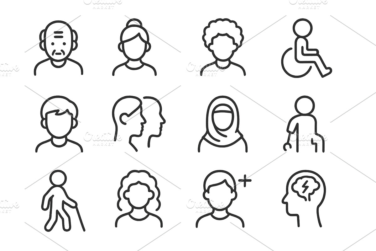 Illustrating diversity in human, an Illustration by ZinetroN