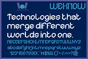 Hybrid Tech font, a Blackletter Font by weknow (Thumbnail 2 of 8)