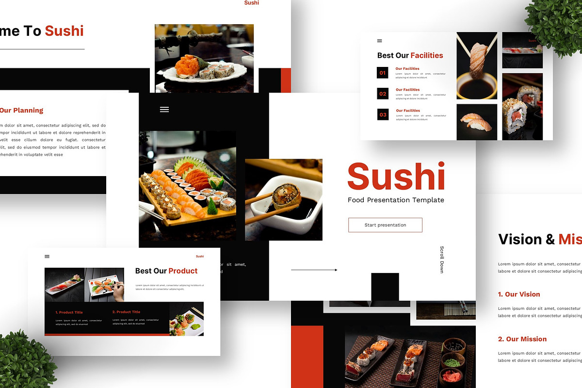 Sushi - Food Keynote preview 2