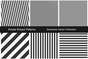 Striped seamless patterns., a Pattern Graphic by ExpressShop