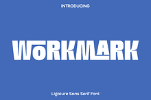 Workmark - Ligature Sans Serif Font
