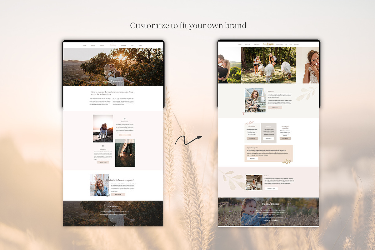 Kefalonia - Showit Website Template, a Websites & App Template by StudioMHilarius (Photo 2 of 3)
