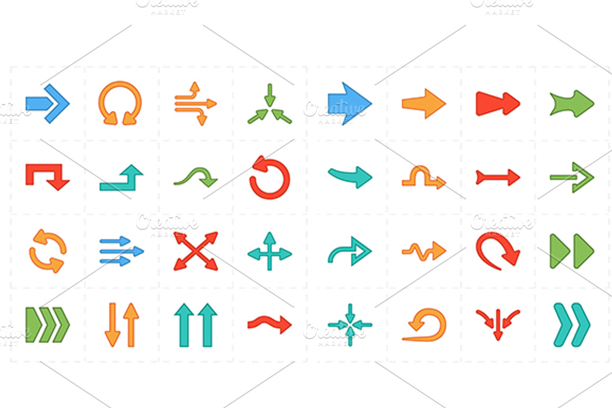 32 new simple arrows, an Icon by Anton (Photo 1 of 5)