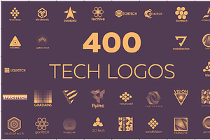 400 tech logos