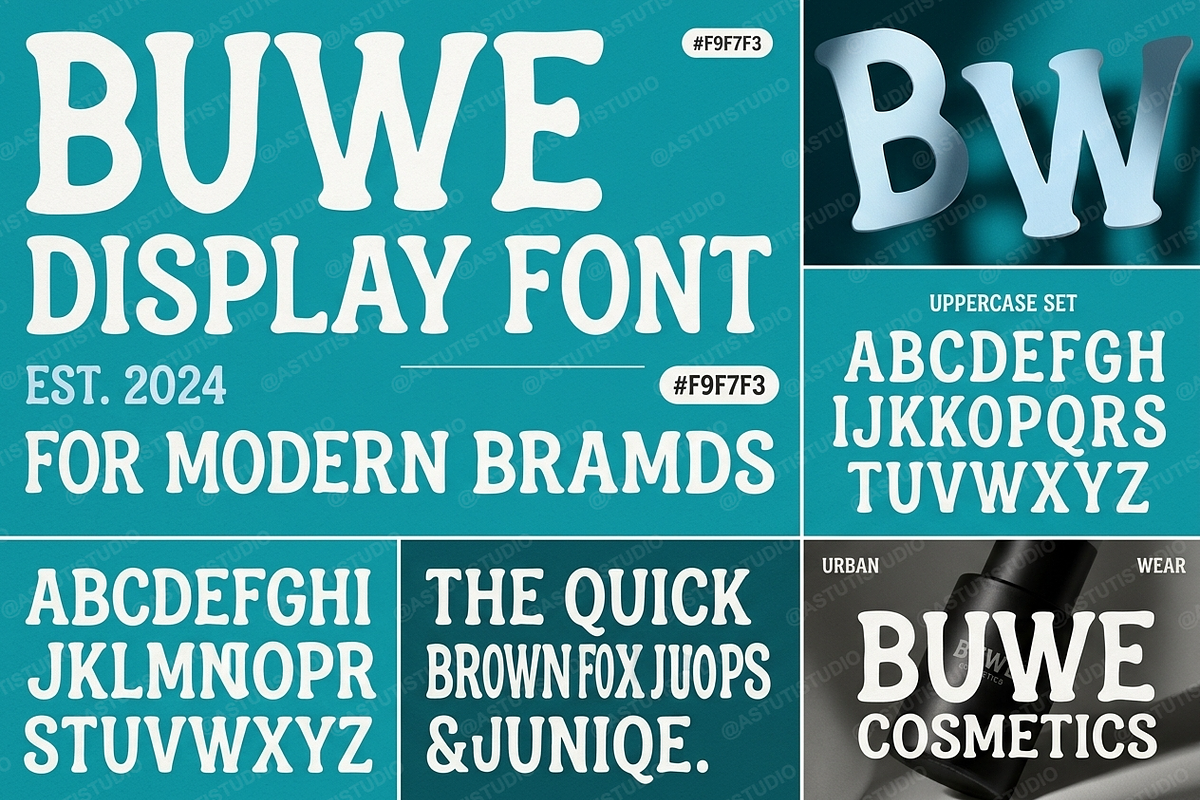Buwe - Elegant Display Serif, a Sans Serif Font by Astuti Studio (Photo 3 of 26)