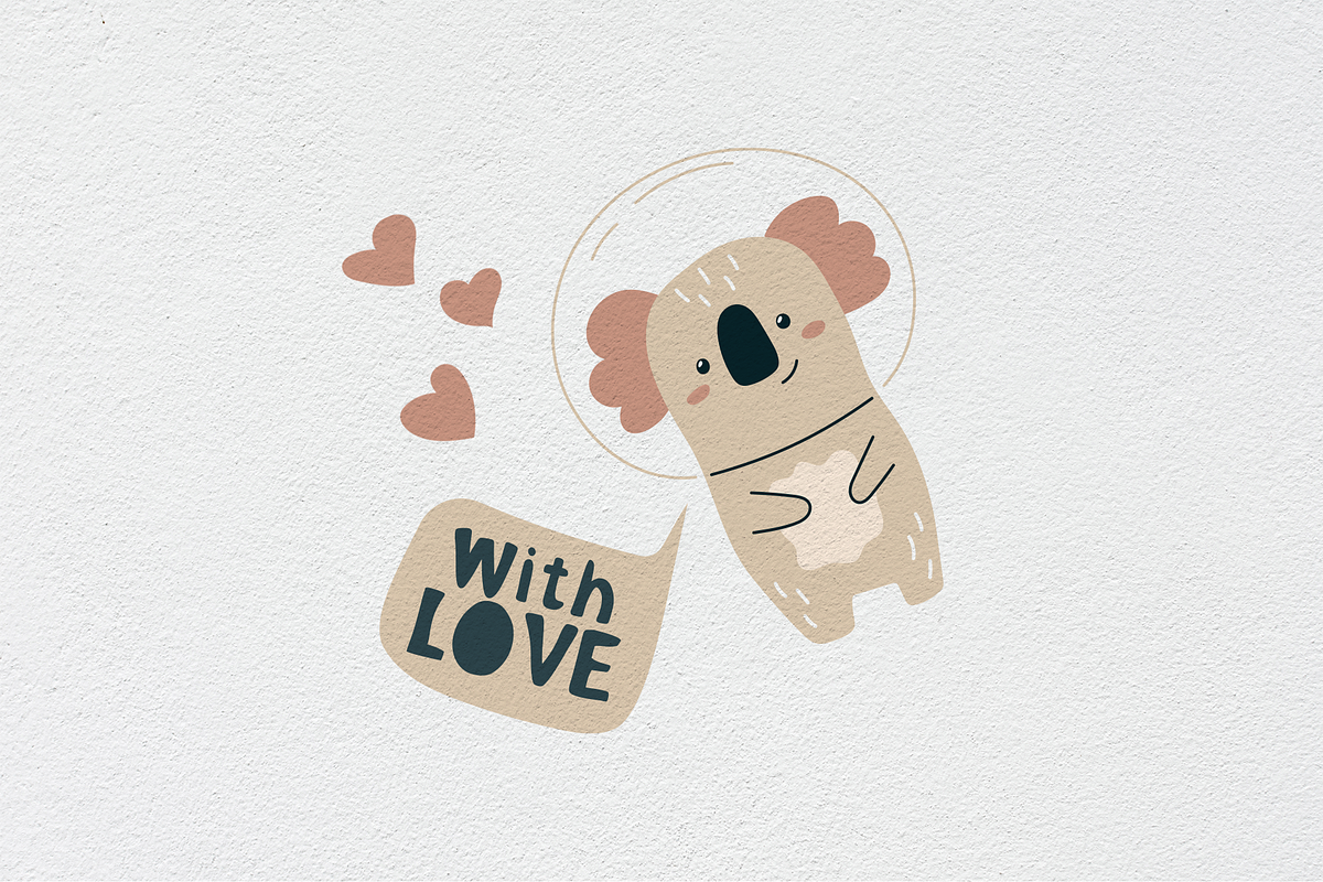 Cute Kids BUNDLE baby animals 80%OFF, an Animal Illustration by RinaKustova (Photo 10 of 10)