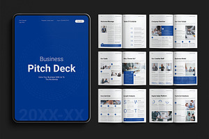 Digital Pitch Deck Template