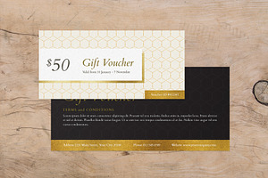 Gold Gift Voucher