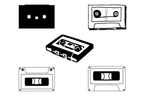 Cassette Silhouette