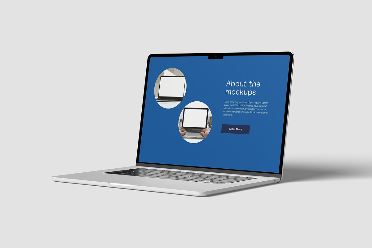 Laptop Mockups, a Mac Mockup by graphiccrew (Photo 4 of 10)