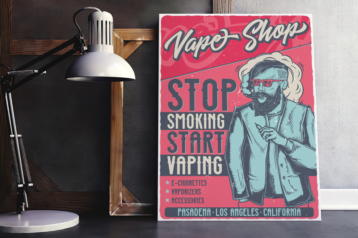 Vaperizer Typeface + Bonus preview 8