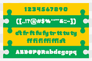 Flinto Cave - Bold Paper Cutout Game, a Font by Typia Nesia (Thumbnail 3 of 13)
