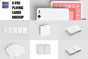 Playing card mockup Card game mockup, a Packaging Mockup by GraphicVil (Thumbnail 3 of 9)