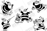 RTRO Santa Claus 4, an Illustration by RTRO Stock (Thumbnail 3 of 5)