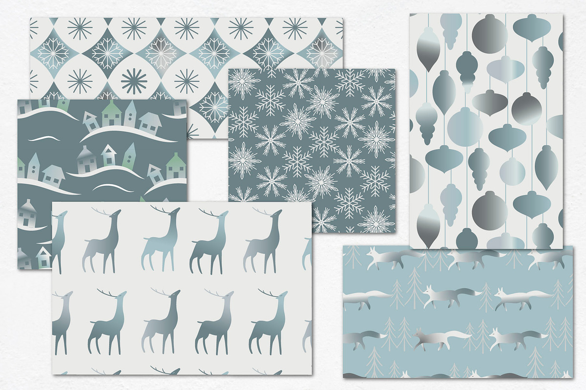 GRADIENT Christmas collection, a Decorative Illustration by Katya_lu (Photo 4 of 11)