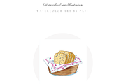 Food Clipart Bundle, a Decorative Illustration by Pati Paints (Thumbnail 8 of 12)