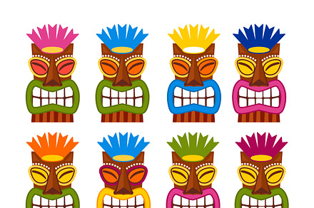 Tiki Statues Collection