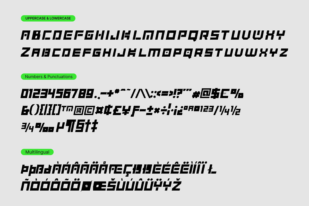 CS Belper Pixel, a Sans Serif Font by Craft Supply Co. (Photo 8 of 8)