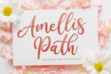 Amellis Path - Brush Script Font