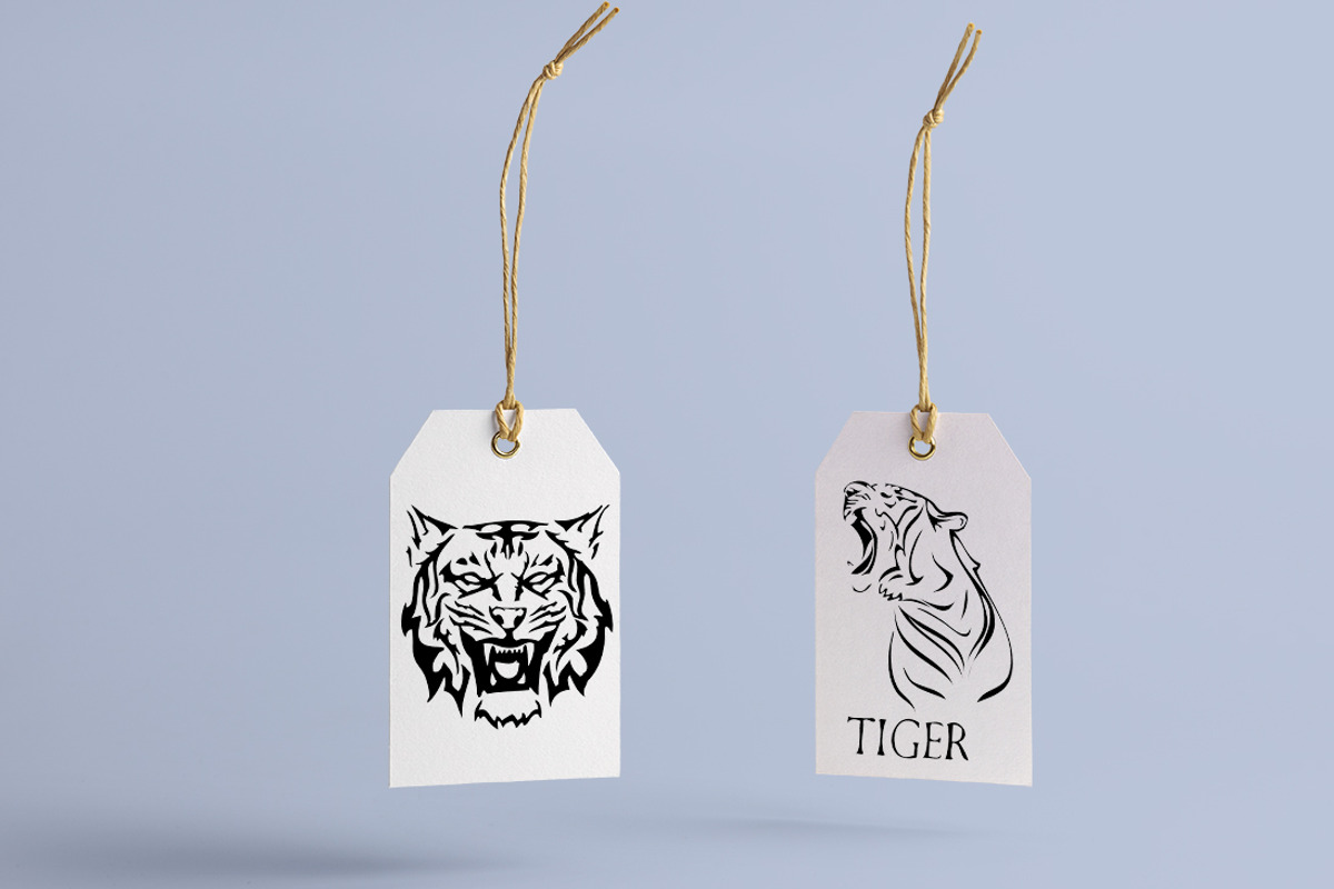 Lion and tiger logo, an Icon by AnastasiyaOleynik (Photo 4 of 6)
