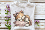Whimsical Mother's Day Cat Clipart, an Illustration by OK Design (Thumbnail 6 of 6)