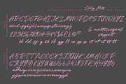 Eddy Mits Cyrillic Textured Font, a Script Font by IraDvilyuk (Thumbnail 10 of 11)