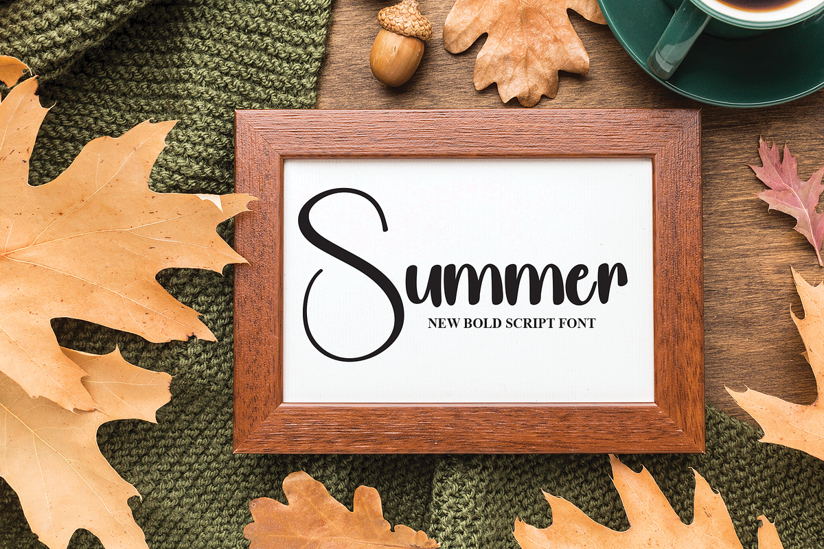 Woodland | Script Font, a Script Font by Scratchones (Photo 8 of 8)