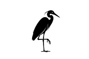 50 Heron Crane Silhouette Bundle, an Illustration by Amazin_art (Thumbnail 10 of 39)