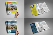 Indesign Newsletter Template, a Magazine Template by marone (Thumbnail 2 of 5)
