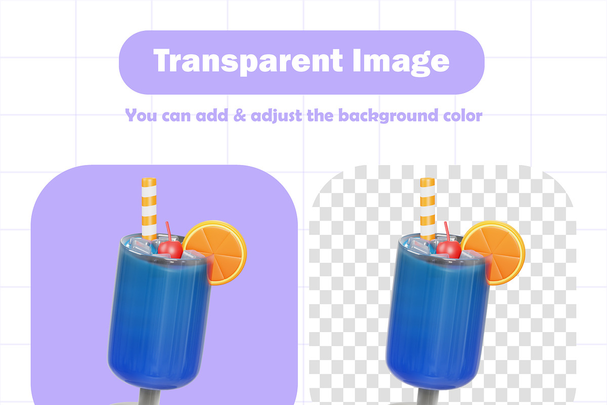 Food & Drink 3D Icons Set, a Food & Drink 3D Model by Kentung 3D (Photo 3 of 6)