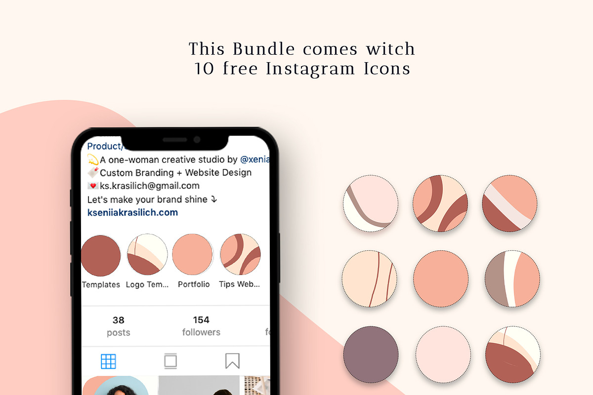 Entrepreneur Instagram Marketing, a Social Media Template by Kseniia_Design (Photo 11 of 12)
