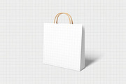 Shopping Bag Mockup, a Packaging Mockup by zpackcreative (Thumbnail 2 of 4)