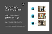 Artwork / Frames on Scenes Mock-ups, a Household Mockup by BlackMocca (Thumbnail 2 of 18)