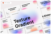 Texture Gradient PowerPoint Template, a Presentation Template by Premast (Thumbnail 1 of 4)