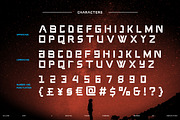 Galaxor Futuristic Techno Font, a Sans Serif Font by Vadovastd (Thumbnail 2 of 7)