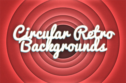 10 Circular Retro Backgrounds