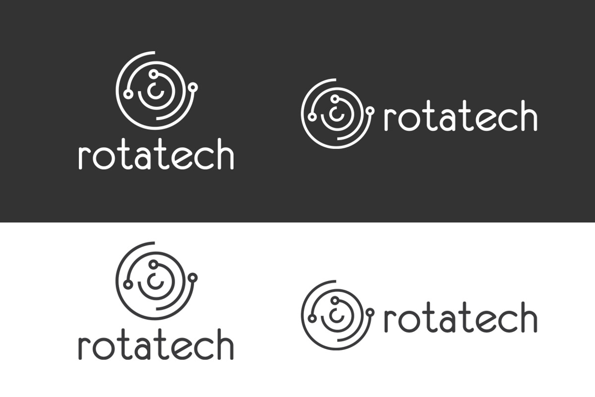 Rotatech Logo Template, a Branding & Logo Template by dien96 (Photo 3 of 3)