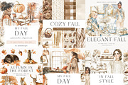 Autumn Mega Bundle 2000+, a Seasonal Illustration by PeDe Designs (Thumbnail 5 of 17)