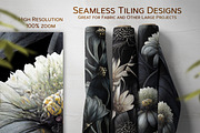 Gothic Gardens Elegant Dark Florals, a Pattern Graphic by Skritch Studio (Thumbnail 7 of 7)