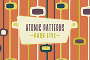 Atomic Patterns Pack 5, a Pattern Graphic by Ariel Tyndell Design