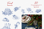 New Year’s Party. Sketch Collection, a Seasonal Illustration by Polli Deeva (Thumbnail 5 of 12)
