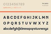 Neroa – Modern Sans Serif Font, a Sans Serif Font by Brand Earth (Thumbnail 2 of 7)