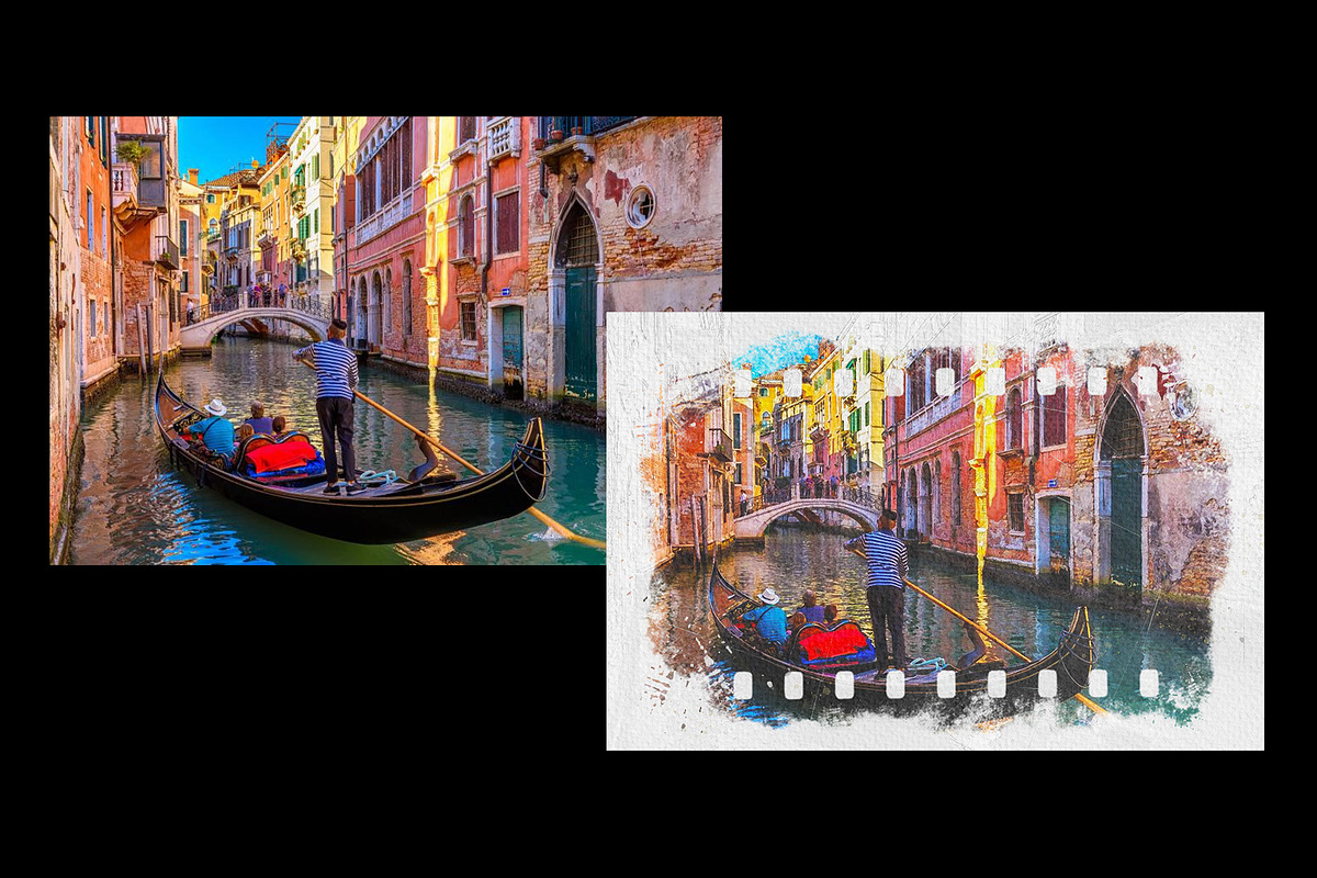 Watercolor Postcard Photo Effects, an Action Add-On by 3d_model_tifotizi (Photo 3 of 5)
