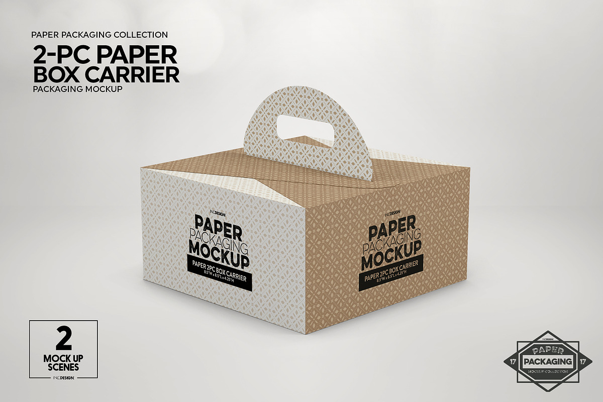VOL. 17 Paper Box Packaging Mockups, a Cups & Container Mockup by INCDesign (Photo 11 of 19)