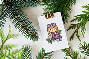 Christmas Groovy Element, an Illustration by HunEyy (Thumbnail 5 of 7)