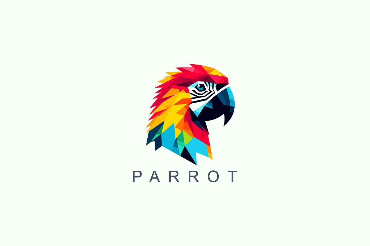 Parrot Logo, a Graphic by Usman