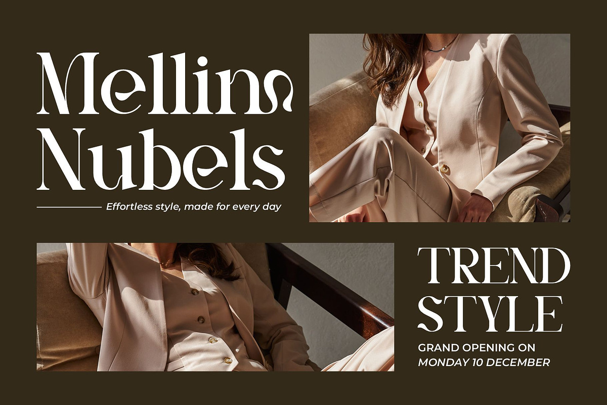 Sageva || Modern Classy Serif Font, a Font by Ermedia Studio (Photo 4 of 10)