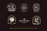 Clovedoper Family - Modern Vintage, a Font by Nurrehmet Studio (Thumbnail 7 of 10)