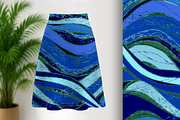 Blue Minerva, a Background Graphic by Sharon Schwalbe (Thumbnail 5 of 7)