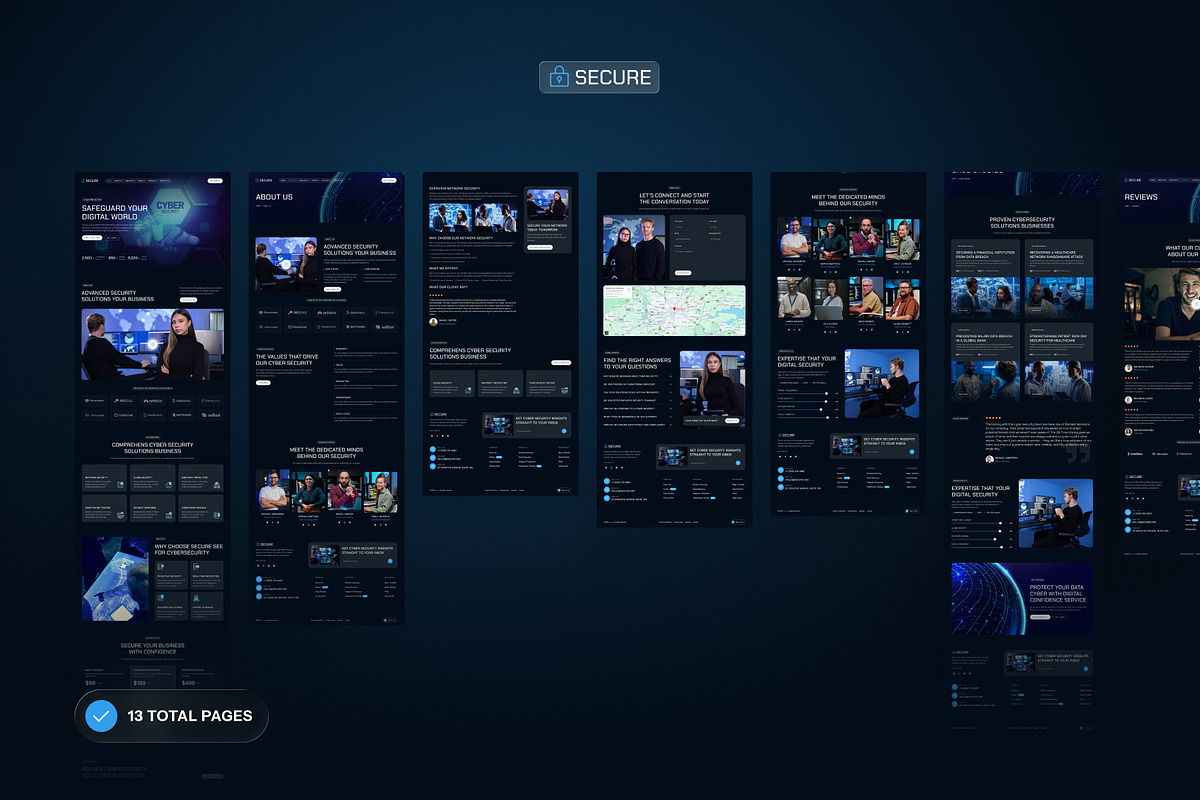 Secure - Cyber Security Elementor, a WordPress Template by SLAB! Design (Photo 4 of 5)